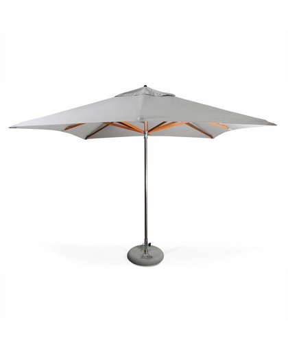 Alice&#039;s Garden 3x3m hoge kwaliteit vierkante parasol met automatisch opening van hout