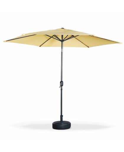 Alice&#039;s Garden Ronde parasol Ø300cm, centrale aluminium mast , kan georiënteerd