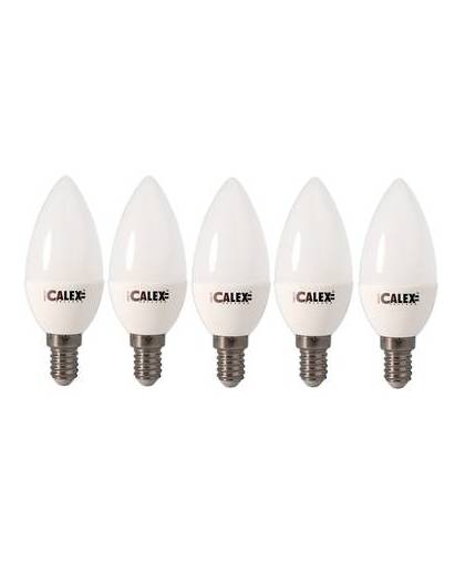Calex LED Kaarslamp 4.5-30W E14 2700K Mat (5 stuks)
