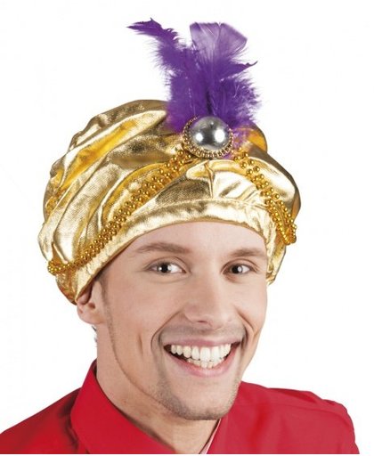 Vegaoo Sultan hoed voor volwassenen One Size