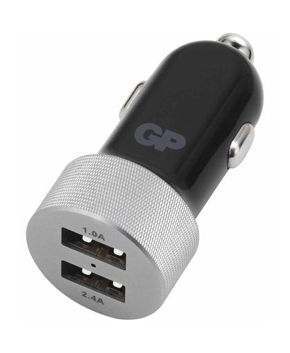 GP USB autolader CC31 met 2 poorten 2,4 A/1 A 150GPCC31C1