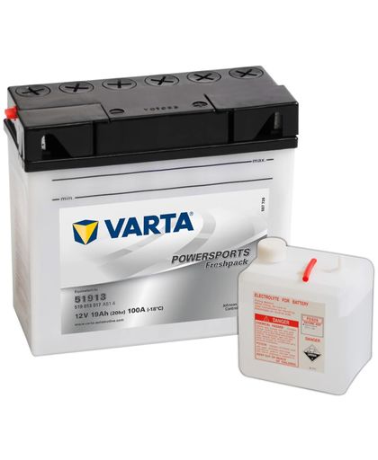Varta Motor Powersports Freshpack Accu / Batterij 51913 / BMW