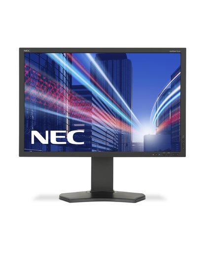 NEC MultiSync P242W LED display 61,2 cm (24.1") Full HD Flat Zwart