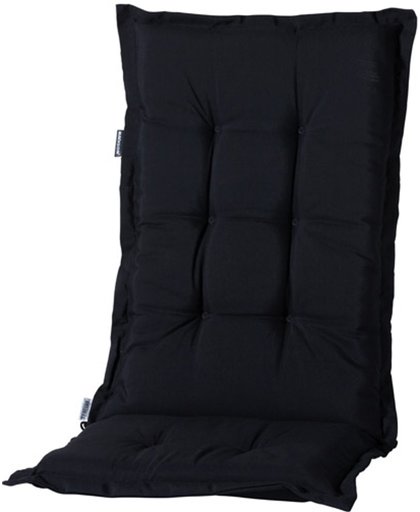 Madison Laag stoelkussen Panama 105x50 cm zwart MONLB223