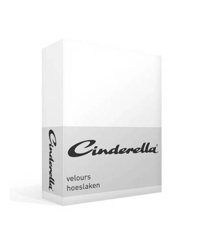Cinderella velours hoeslaken - 2-persoons (140/160x200/220 cm)
