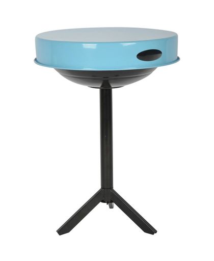Esschert Design BBQ-tafel koolstofstaal blauw FF251