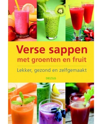 Deltas Verse sappen met groenten/fruit boek