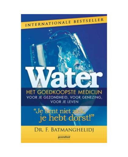 Succesboeken Water - het goedkoopste medicijn boek
