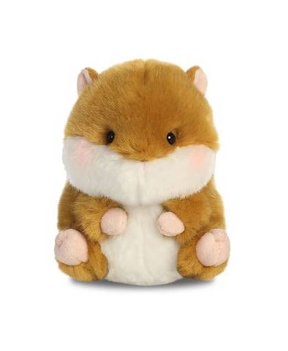 Pluche hamster knuffel 12 cm