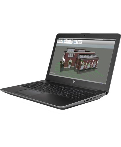HP ZBook 15 G3 Zwart Mobiel werkstation 39,6 cm (15.6") 1920 x 1080 Pixels 2,8 GHz Intel® Xeon® E3 v5 E3-1505MV5
