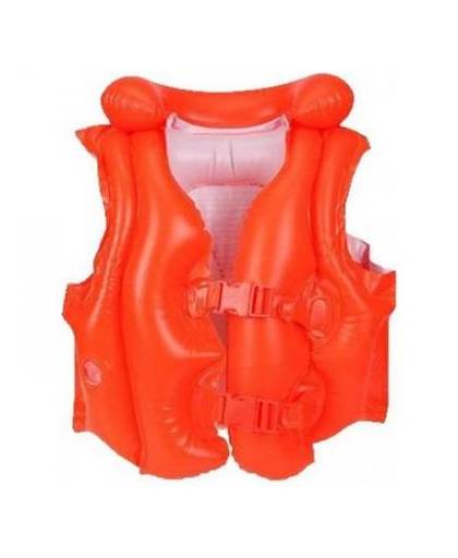 Intex opblaasbaar zwemvest 3-6 jaar oranje