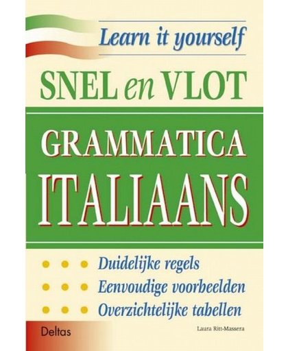 Deltas Learn it yourself - grammatica italiaans boek