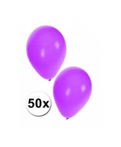 50 ballonnen paars