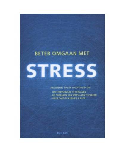 Deltas Beter omgaan met stress boek