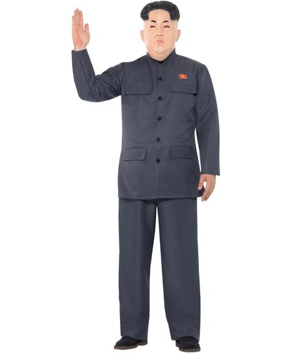 Koreaanse Dictator Kim Kostuum Heren - Maat L
