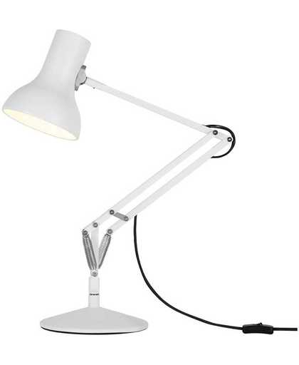 anglepoise Type 75 Mini - Bureaulamp - alpine wit/mat/25x17cm lxb/40-50cm h/incl. LED E14 6W 470lm 2700K