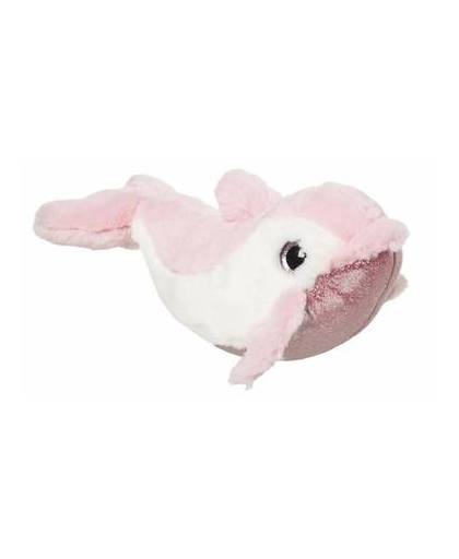 Pluche dolfijn knuffel roze 23 cm