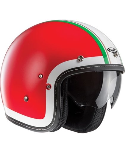 HJC FG 70s Heritage Jet Helmet Red/White/Green L (59/60)