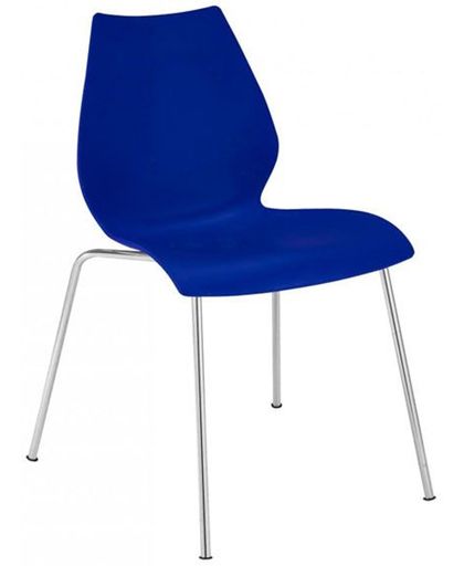 kartell Maui stoel - marineblauw/polypropyleen