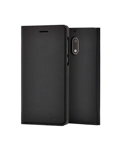 Nokia 6 Flip Case Zwart CP-301 voor 6 (2017)