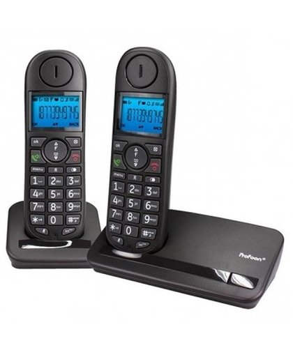 Profoon PDX-6320 Big Button Dect Telefoon Twinset