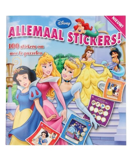 Disney Allemaal Stickers! Disney Prinses