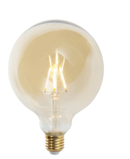 LUEDD LED Goldline filament lamp E27 5W 360lm G125 dimbaar