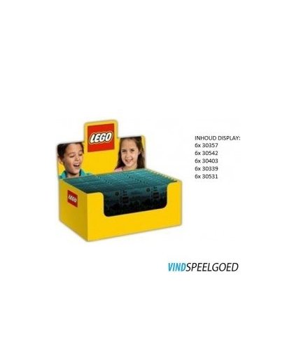 Lego Display Lego: 30 Zakjes Impulse Bags Mixed 62193