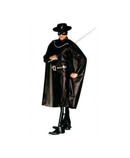 Zorro kostuum deluxe - maat / confectie: medium / 50