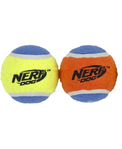 Nerf Squeak Tennisbal Assorti - Large - 7,5cm 2 st