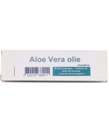 Dierendrogist Aloe Vera Olie - 20 ml