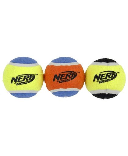 Nerf Squeak Tennisbal Assorti - Medium - 6,5cm 3 st