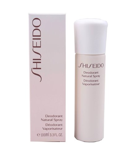 Shiseido Deodorant Natural Spray reguleert transpiratie en transpiratiegeur met het Shiseido Geur Neutralisatie Systeem. Deze deodorant droogt snel en voelt zacht en verfrissend aan, plakt niet. Shiseido Deodorant 100.0 ml Dames