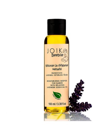 Deze Moisturizing Bodyoil For Babies Relaxing Lavender Essential Oil van JOIK is perfect voor hydratatie, maar ook voor een rustgevende massage. Zonnebloemolie en zoete amandelolie kalmeren en helpen de vocht balans van de huid te behouden. De zachte geur