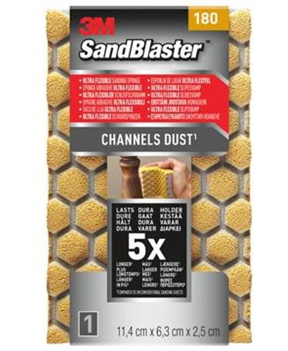 3M SandBlaster Ultraflex schuurspons k180
