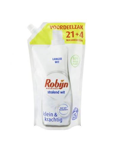 Robijn Klein & Krachtig Stralend Wit wasmiddel - 25 wasbeurten
