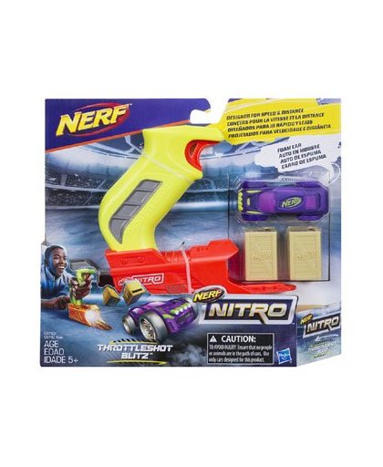 NERF Nitro Throttleshot Blitz blaster