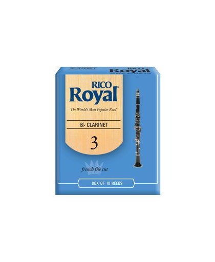 D&#39;Addario Woodwinds RCB1020 Royal rieten Bb-klarinet nr 2, 10st
