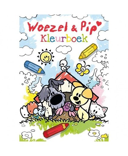 woezel en pip Woezel & Pip Kleurboek