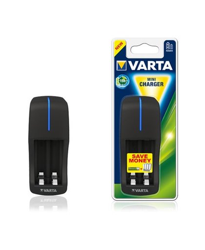 Varta Mini Charger 800 mAh Zwart Batterijlader voor binnengebruik