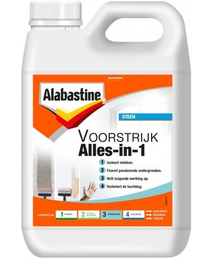 Alabastine voorstrijk alles in 1 2,5 l