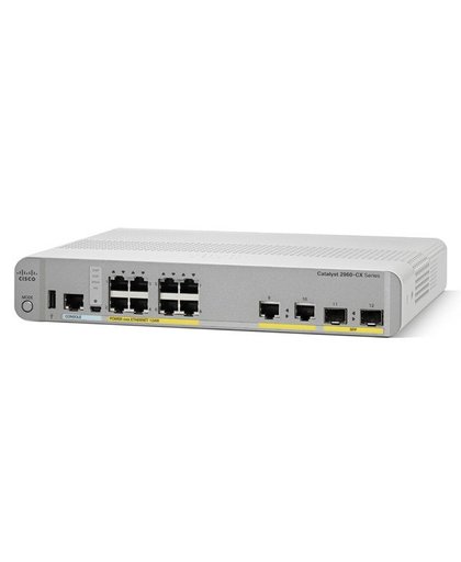 Cisco Systems Catalyst 2960CX-8PC-L 8 Port PoE Managed Switch