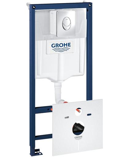 Grohe Rapid SL WC element voor voorwand of systeemwandmontage 113cm met bedieningsplaat Skate Air 38750001