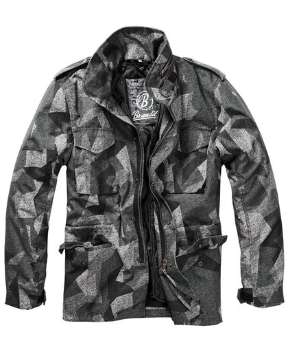 Brandit M-65 Classic Jacket Light Grey/Dark Grey XXL