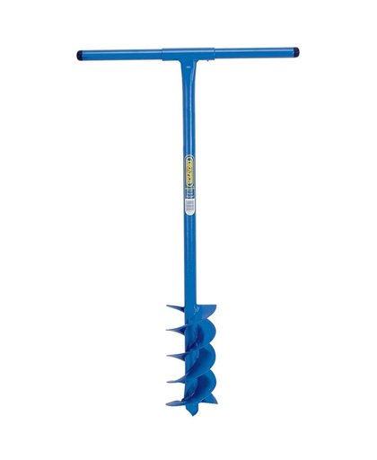Draper Tools Paalgatgraver met grondboor 1070x155 mm blauw 24414