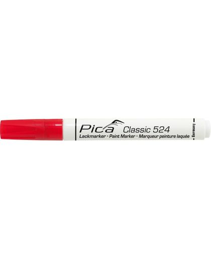 Pica Classic Industrie verfmarker rood 2-4 mm rond
