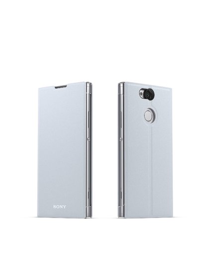 Sony Xperia XA2 Style Cover Stand Zilver voor Xperia XA2