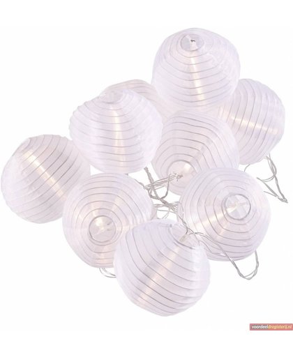 Party Lighting Feestverlichting - 10 Grote LED Lampionnen (6M)
