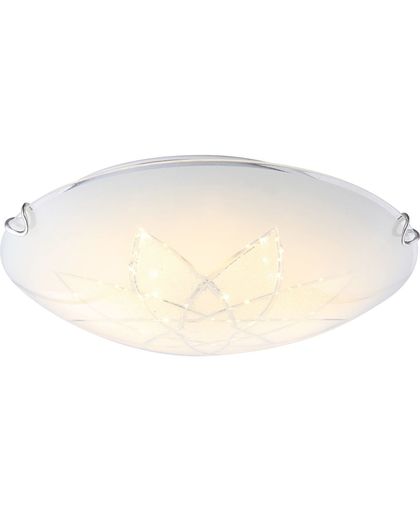 GLOBO LED Ceiling Lamp JOY I Glass White 4041464