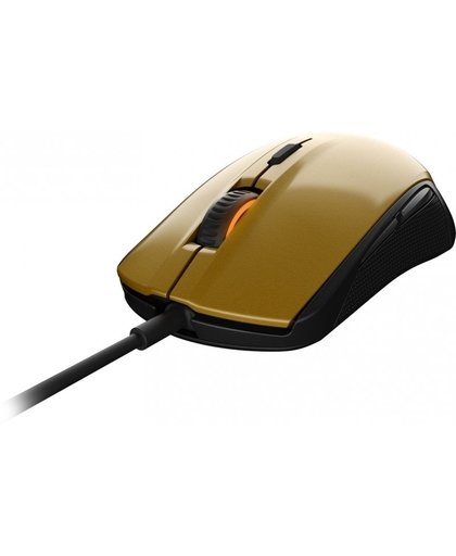SteelSeries Rival 100 Optical Mouse (Alchemy Gold)